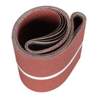 Set of 5 Sanding Belts for Belt Sander 6x48 in 80 Grit