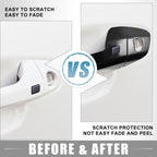 Car Exterior Door Handle Cover with Smartkey Cutout for Chevrolet (2010-2015)
