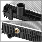 2-Row Aluminum Core Radiator for Freightliner Business Class M2 (2008–2012)
