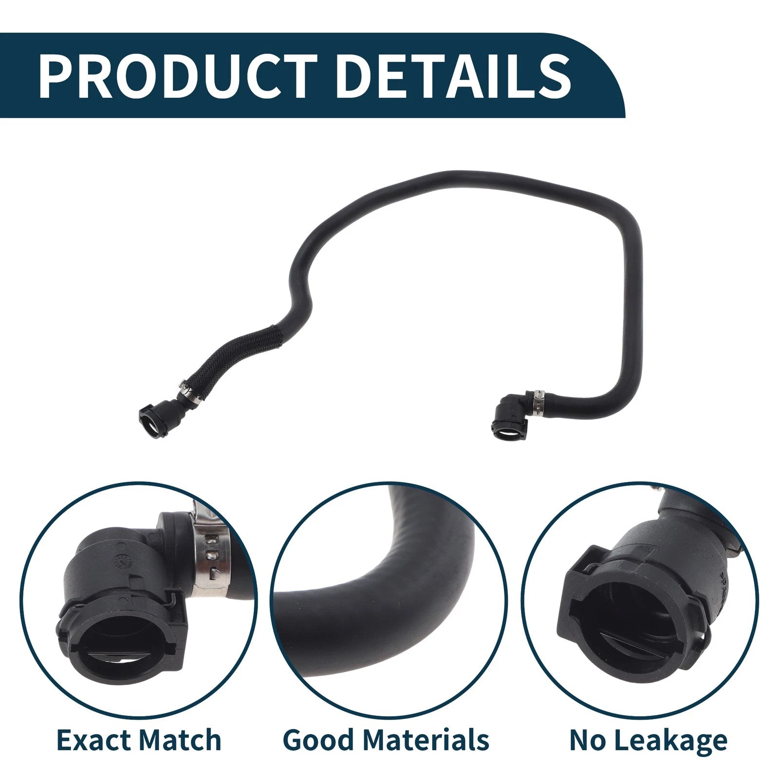 Radiator Hose No.17129844478 for BMW 530e (2018–2020)