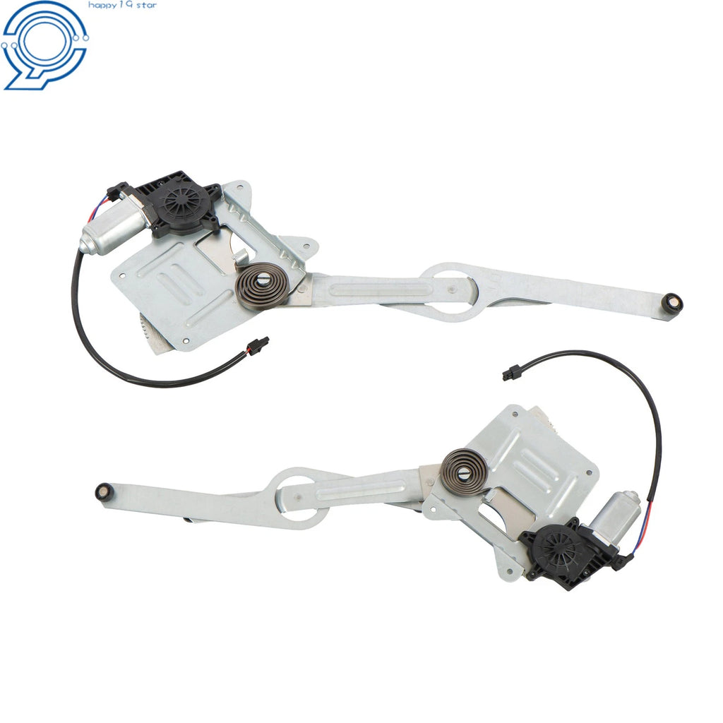 Set of 2 Window Regulators with Motor for Chevrolet S10 (1994–2005)