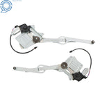 Set of 2 Window Regulators with Motor for Chevrolet S10 (1994–2005)