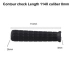 2 Rubber Handle Covers for Wheelbarrows (Reliable Grip, Easy Installation)