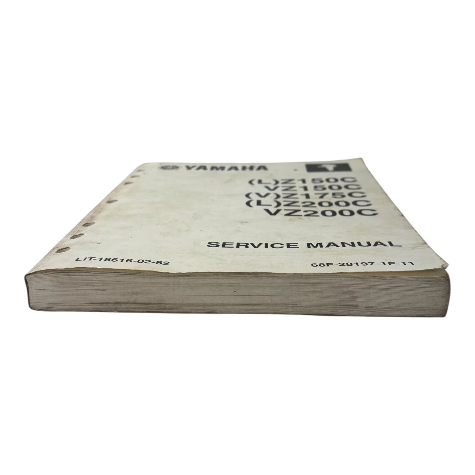 Yamaha Service Manual LIT-18616-02-82 for Z150C/VZ150/Z175C/Z200C/VZ200C (2003)