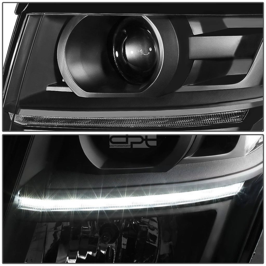 Projector Headlights w/LED DRL for Chevy Suburban/Tahoe (2015–2020)