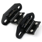 Billet Aluminum Rear Hatch Hinges Black Pair for Camaro/Firebird (1982–1992)
