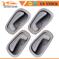 Set of 4 Grey Door Handles for Toyota Corolla Chevrolet Prizm (1998–2002)