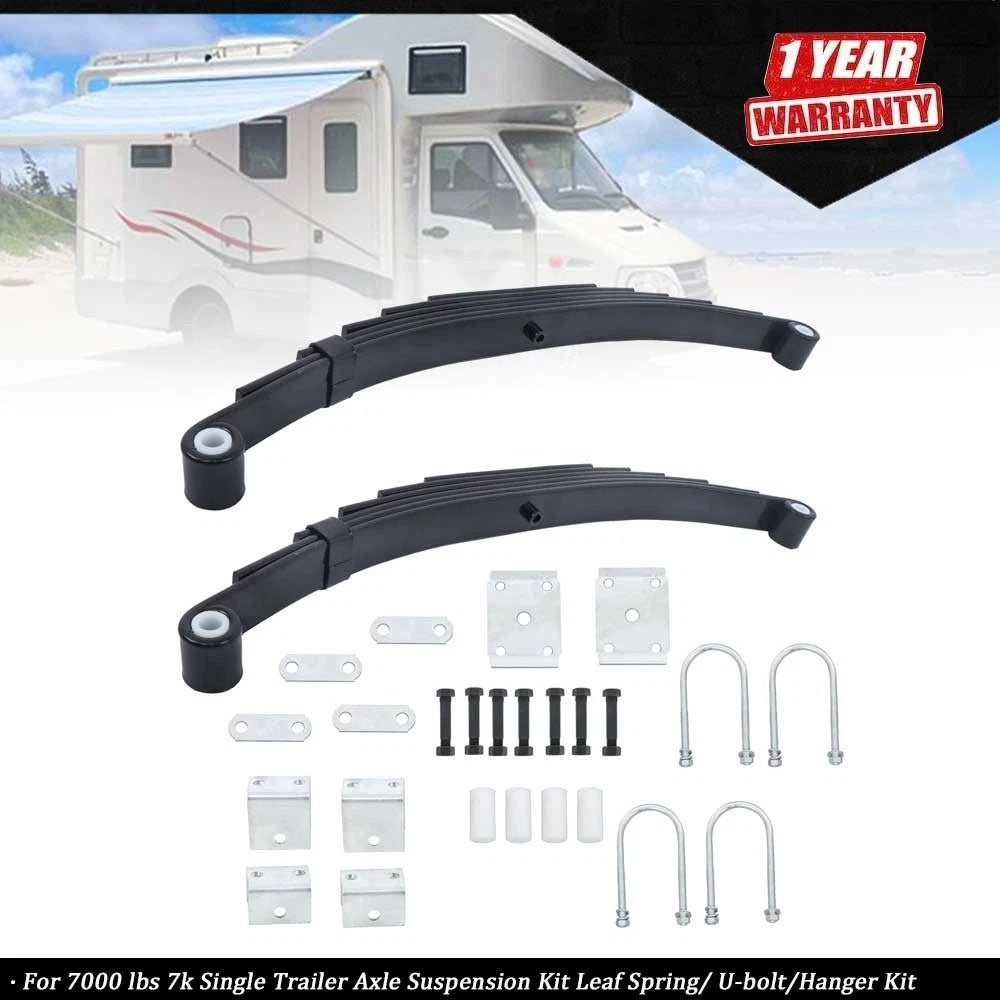 Single Trailer Axle Suspension Kit for Trailer (7000 lbs)