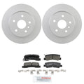 Bosch QuietCast Rear Rotors & Ceramic Brake Pad Kit for Camry ES300 RX300 (1997–2006)