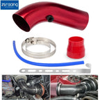 76mm 3" Aluminum Cold Air Intake Induction Pipe Hose Tube for Universal