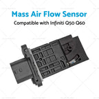 Mass Air Flow Sensor for Infiniti Q50 Q60 V6 3.0L (2014–2021) 226807131R 2268000Q0A