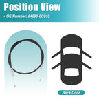 Tailgate Hatch Lock Control Cable 64680-0C010 for Toyota Sequoia (2001–2007)