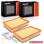 2X Engine Air Filter for Nissan Titan XD (2016–2019) V8 5.0L
