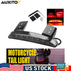 LED Rear Brake Tail Light with Turn Signal for Harley (Smoked)