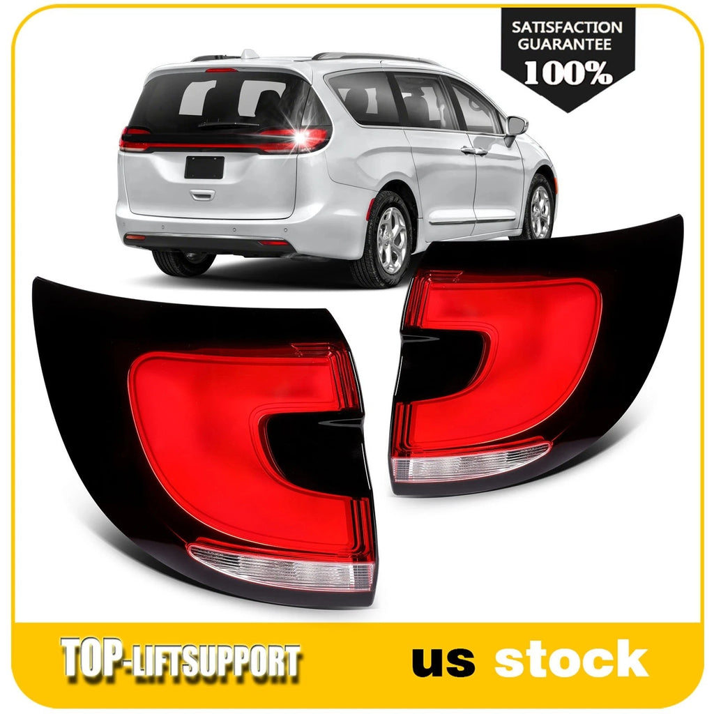 LED Tail Lights for Chrysler Pacifica Voyager (2021–2025) Pair
