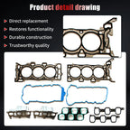 Full Gasket Set for Buick Enclave GMC Acadia Saturn Outlook (2007–2017)