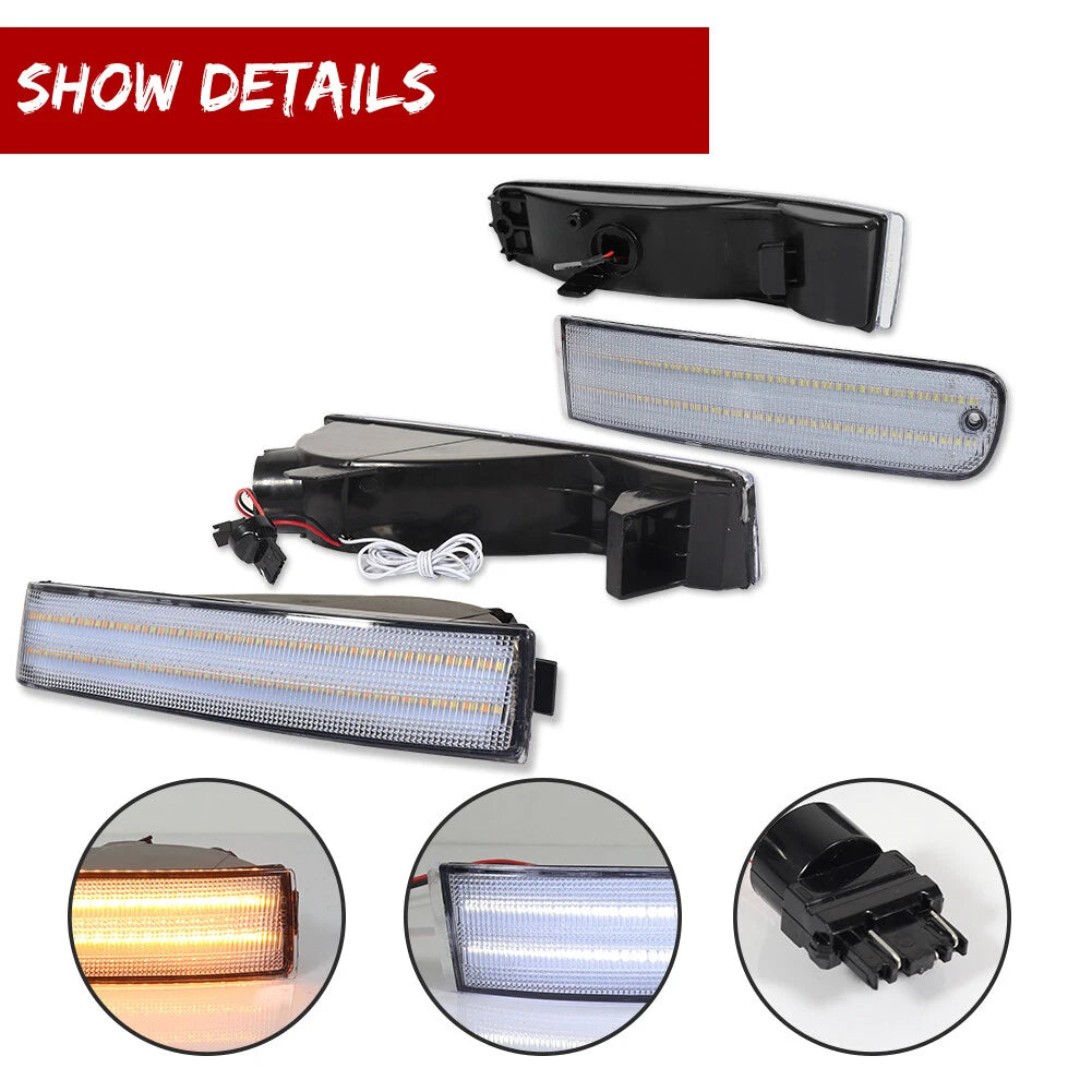 Clear Turn Signal Light Set for Honda Prelude (1992–1996)