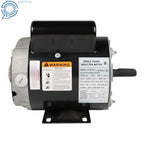 2HP SPL Electric Motor for 56 Frame (3450RPM, 5/8" Shaft, 120/240V)