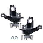 2PK Front Steering Knuckle Wheel Hub Bearing Assembly for Ford Focus (2012–2018)