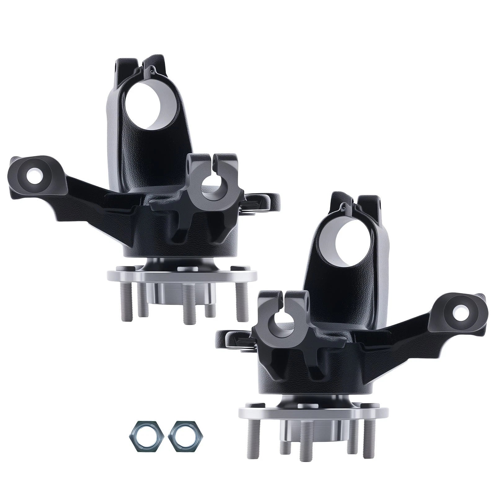 2PK Front Steering Knuckle Wheel Hub Bearing Assembly for Ford Focus (2012–2018)