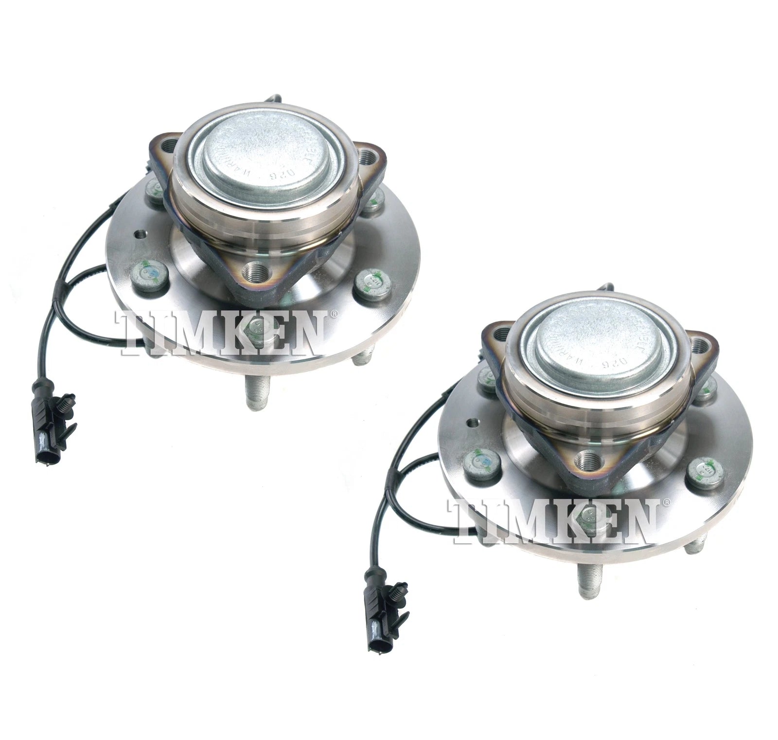 Set of 2 Front Wheel Bearing Hub Assemblies for Cadillac Chevy GMC (RWD)