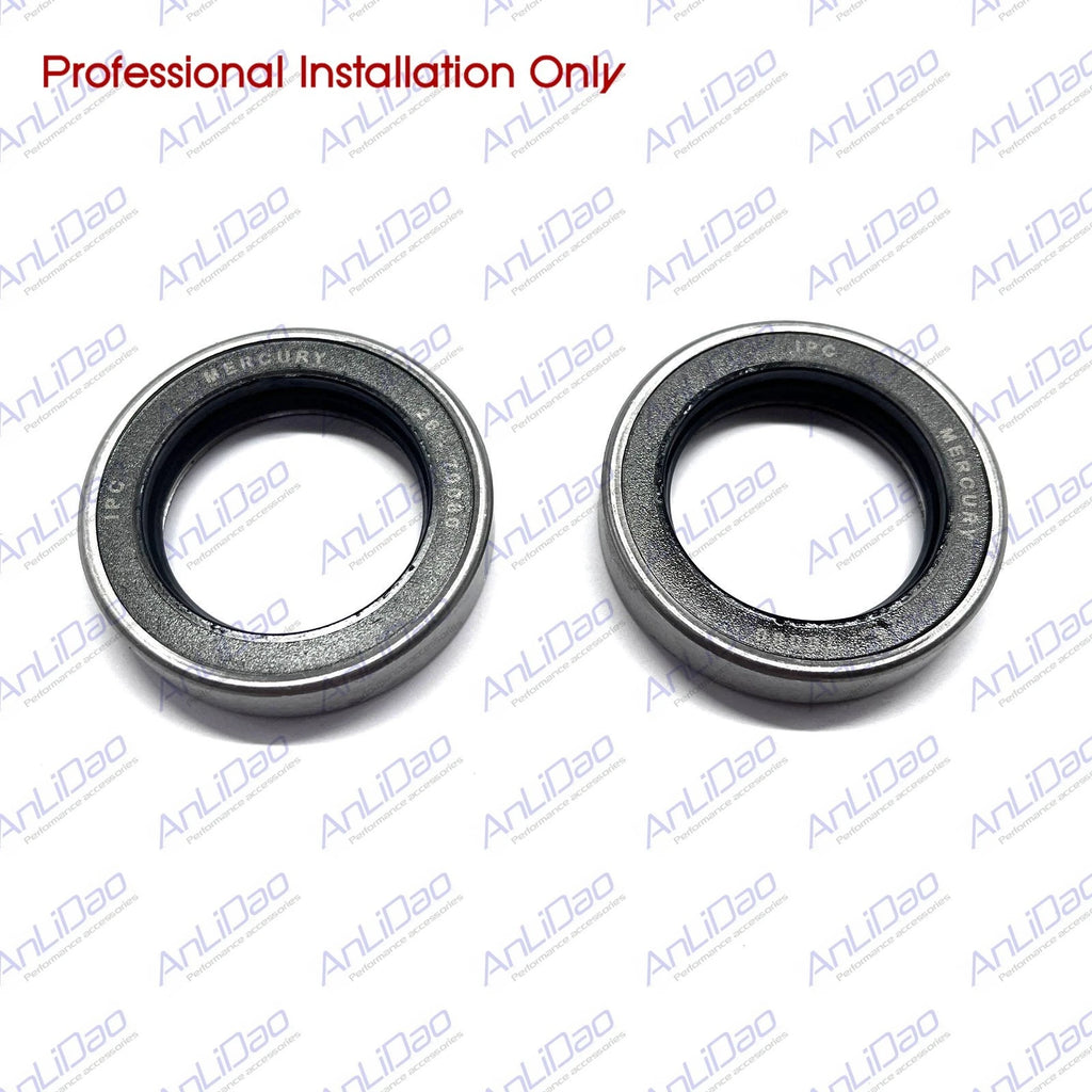 2Pcs Outer Propshaft Oil Seal for Mercury Outboard 65HP-200HP (3Cyl V6) 26-70081