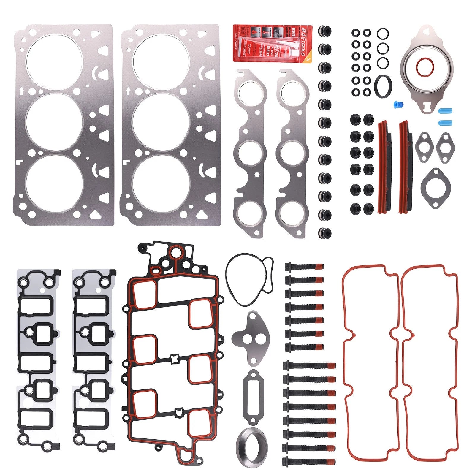 Head Gasket Bolts Set for Buick Allure Pontiac Grand Prix (2006–2009)