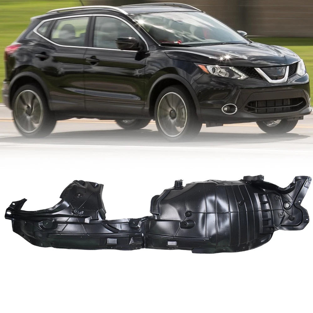 Right Passenger Side Fender Liner for Nissan Rogue (2017–2020) 638407FA0A