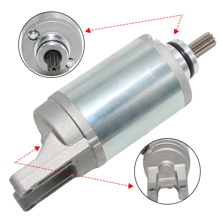 Starter for Suzuki GSF600 GSF600S Bandit 600 (1995–2004) GSF400 (1991–1993, 1997)