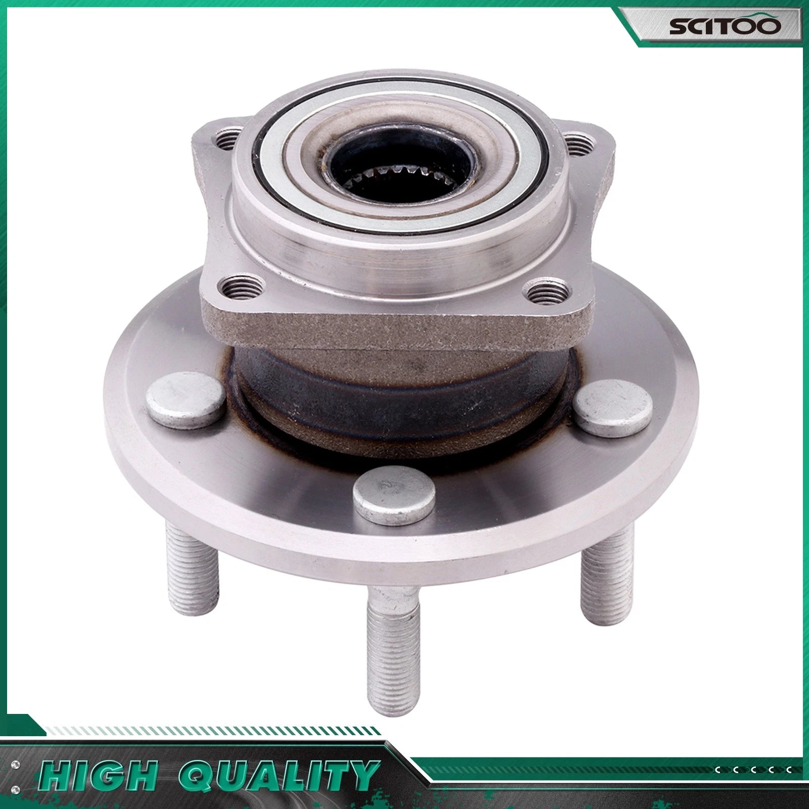 Rear Wheel Bearing Hub for Toyota Matrix, Pontiac Vibe (2003–2013)
