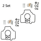 2X Carburetor Overhaul Kit for Kohler CH18 CH20 CH22 (757 03-S)
