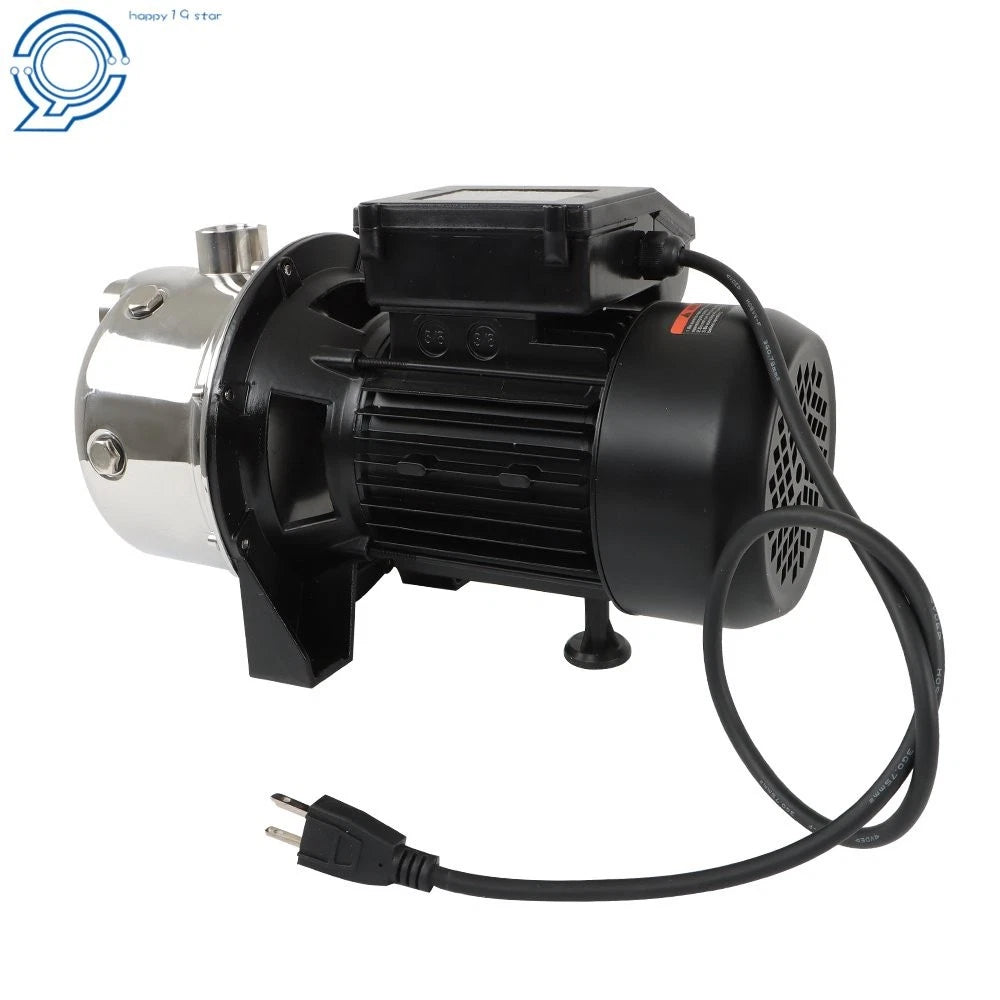 1.6HP Portable Shallow Well Pump 115V 1320GPH Stainless Steel