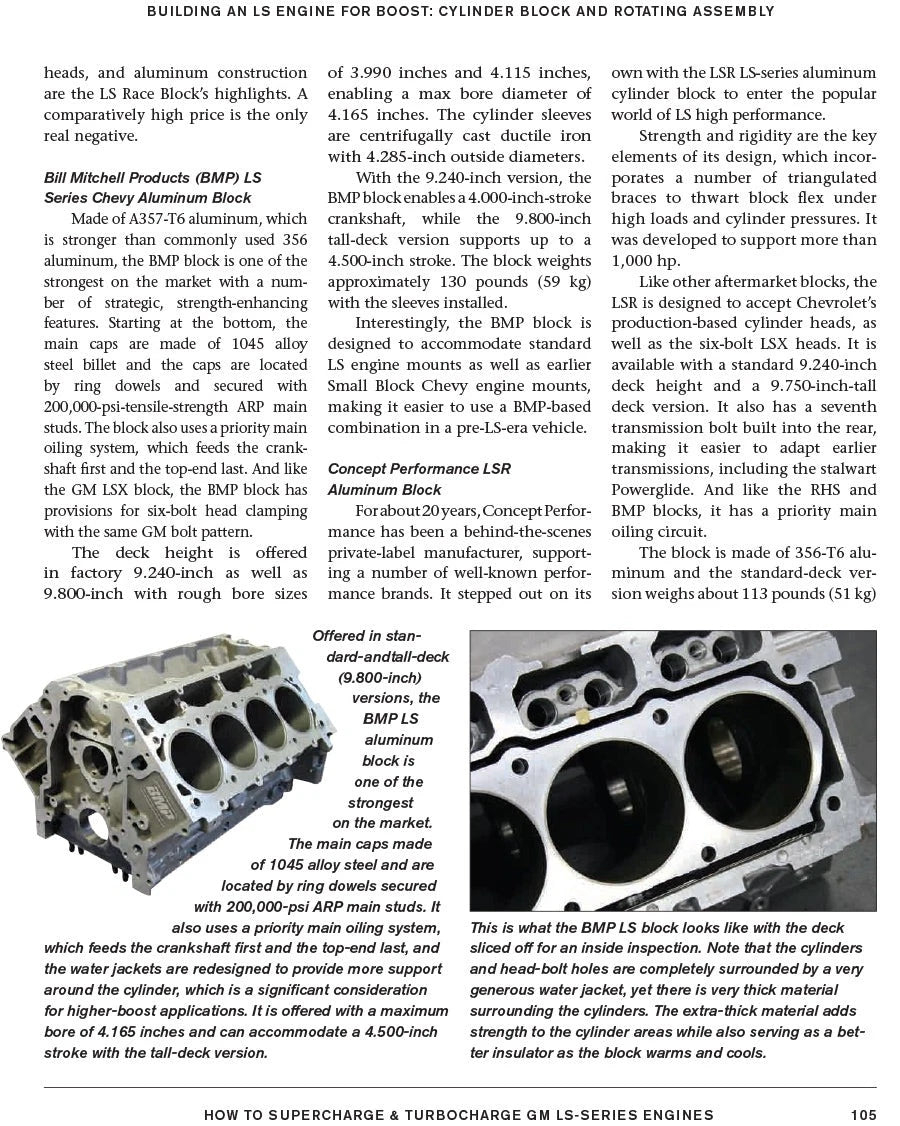 GM LS Engine Manual for Camaro, CTS, Corvette (2000-2023)