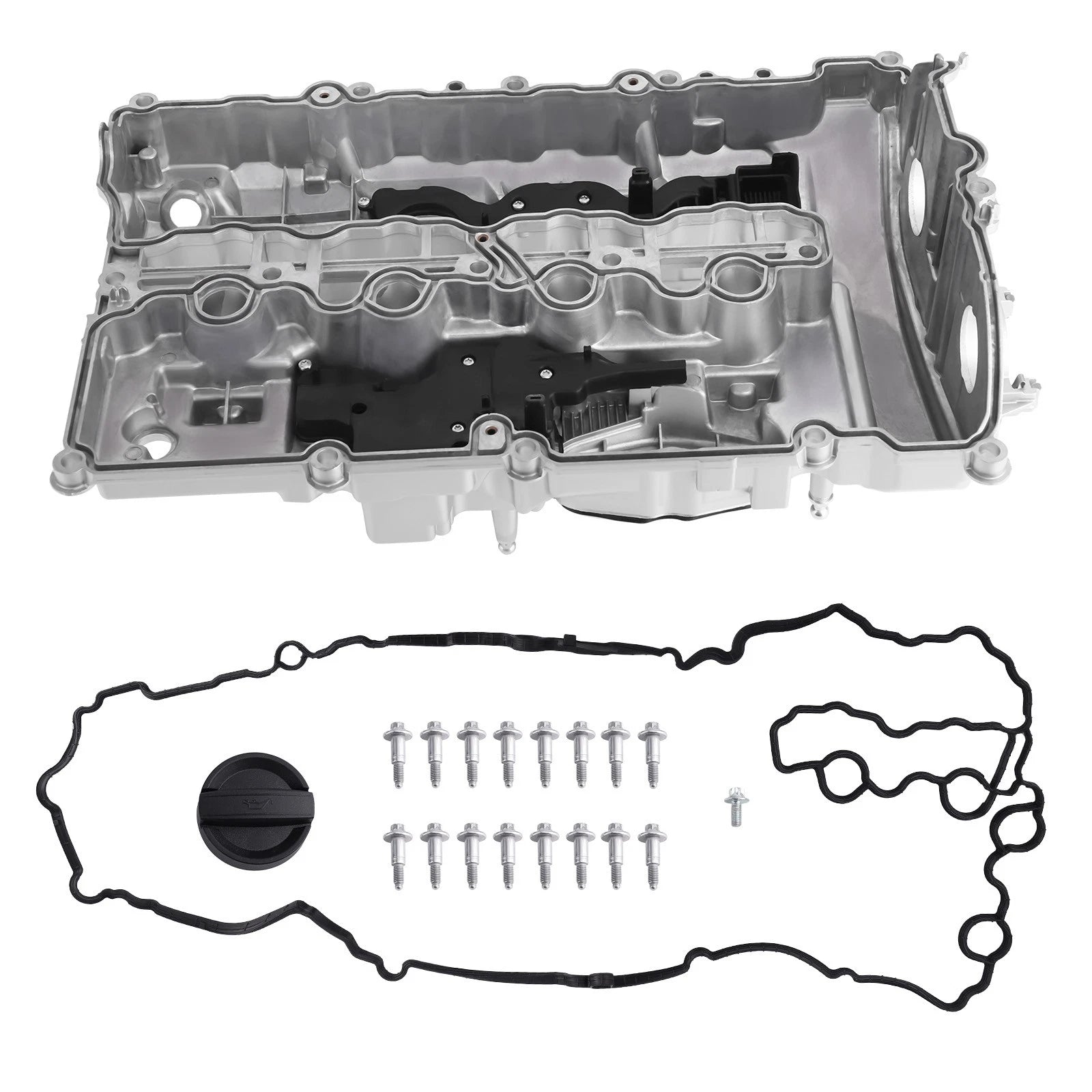 Upgraded Aluminum Valve Cover for BMW 230i 330e 330i 430i 530i X1 X2 (2017–2020)