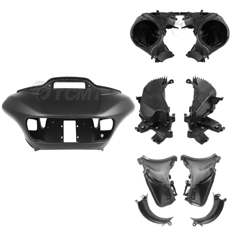 Inner Outer Fairing Speaker Cover Air Duct for Harley Road Glide (2015–2023)