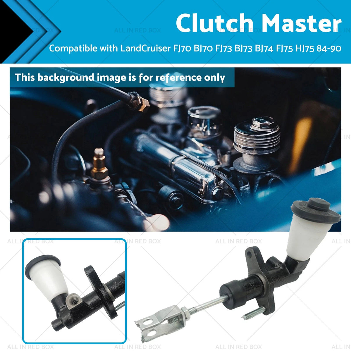 Clutch Master Cylinder for LandCruiser FJ70 BJ70 FJ73 BJ73 BJ74 FJ75 (1984–2000)