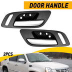 Door Handle Set of 2 for Silverado 1500 (2007–2013) Black Housing Inner