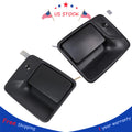 Set of 2 Door Handles for Ford F-250 F-350 Super Duty (1999–2016) Black