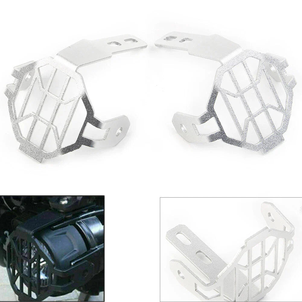 Stainless Steel Headlight Guard Cover for BMW R1200GS ADV (2004-2012)