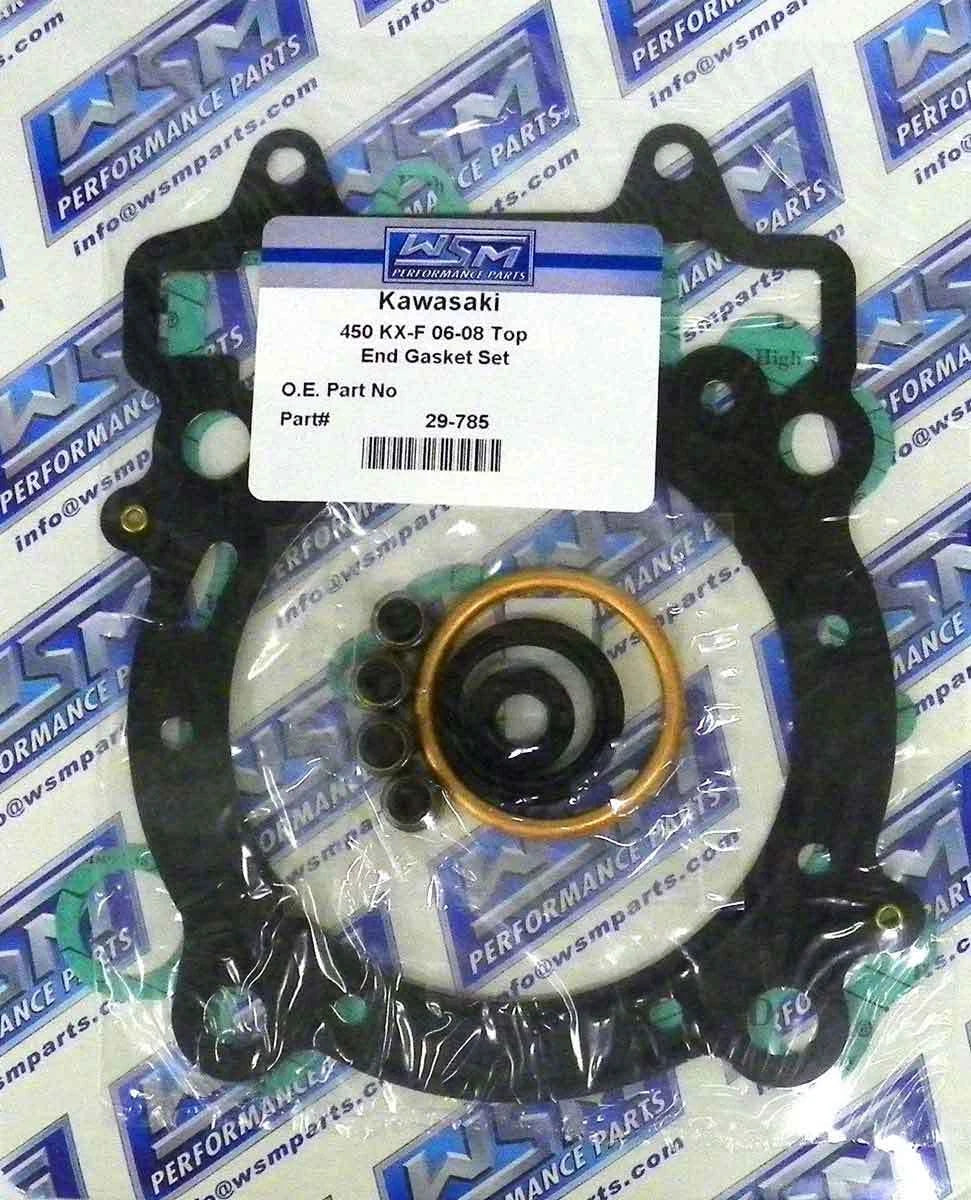 WSM Top End Gasket Kit for Kawasaki KLX/KX-F (2006–2017) 29-785