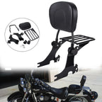 Backrest Sissy Bar & Luggage Rack for Harley Sportster XL 883 1200 (1994–2003)