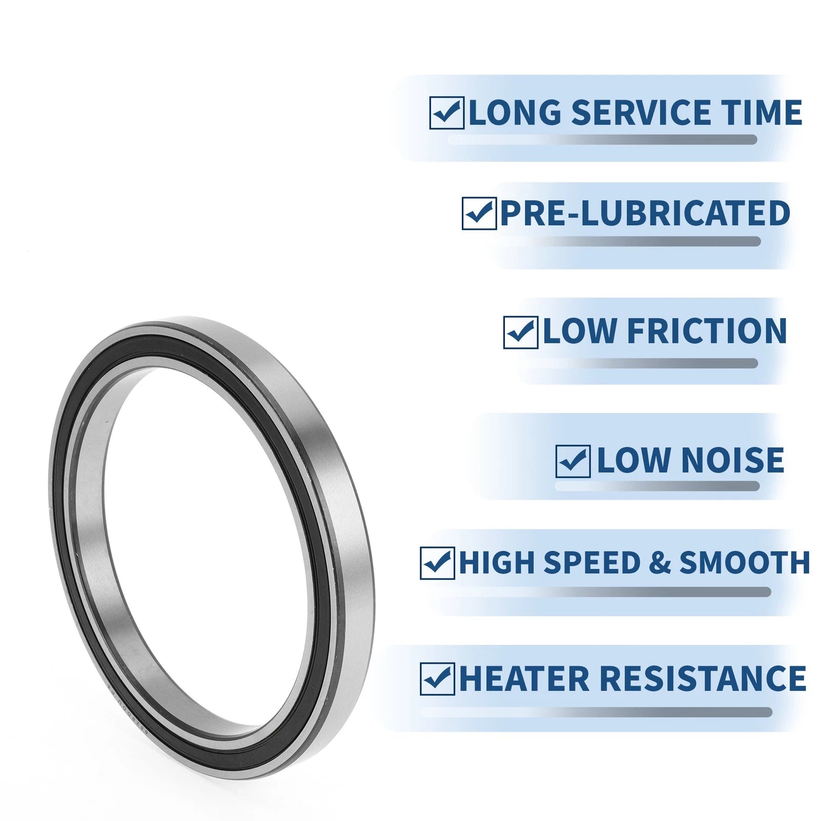 Deep Groove Ball Bearing 6828DDU for Scooter Skateboard (P5 140x175x18mm)