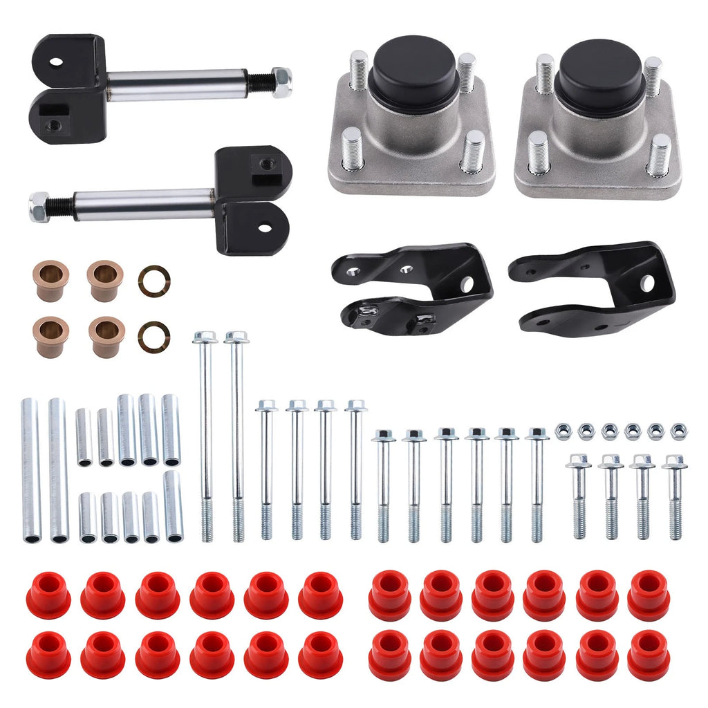 Deluxe Front End Repair Kit with Control Arm Bushing for Club Car Precedent (2004–Present)