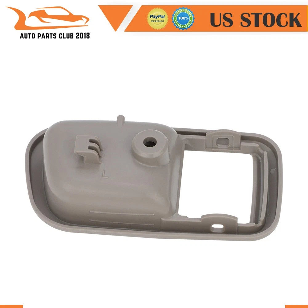Set of 2 Inside Door Handle Bezels for Toyota Tundra (2000–2006) Gray