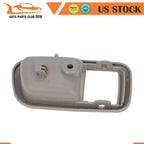 Set of 2 Inside Door Handle Bezels for Toyota Tundra (2000–2006) Gray