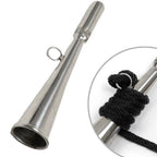 Stainless Steel Handheld Trumpet for Marine Use