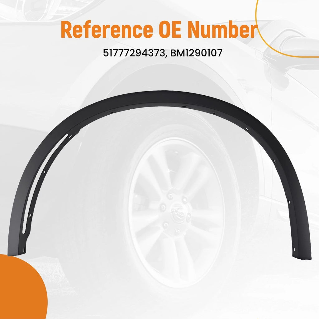 1x Front Left Fender Flare Molding for BMW X5 (2016–2018) 51777294373