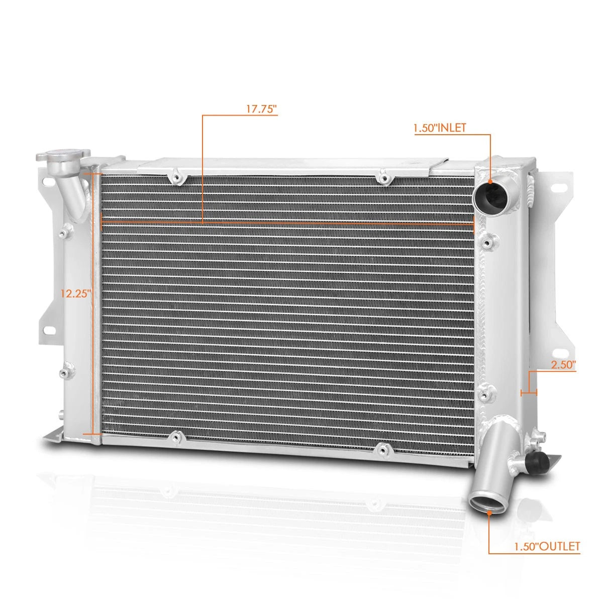 Aluminum Core Radiator for Honda Civic Si 2002–2005