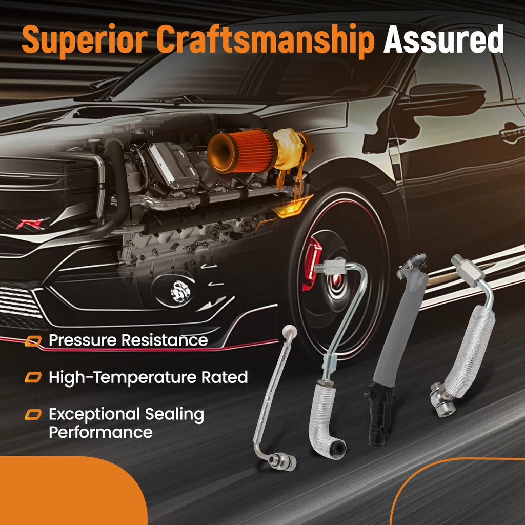Turbo Oil Line for Buick Encore Chevy Cruze Limited Sonic Trax (2016–2019)