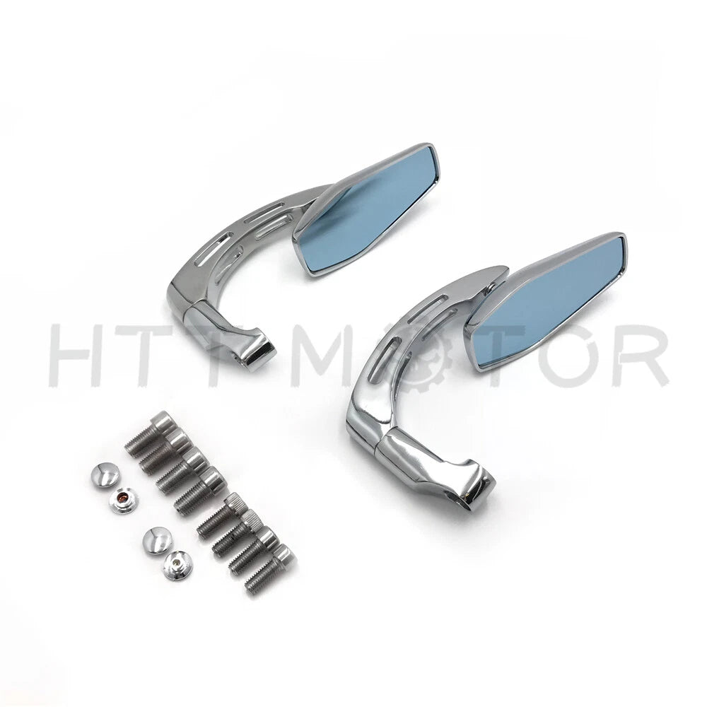 8mm 10mm Diamond Rearview Mirror for Honda CB1000R, Shadow, Yamaha, Suzuki
